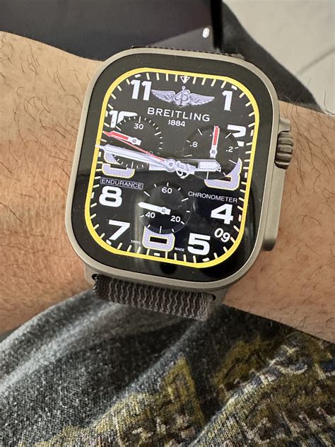 breitling watch face for sale|Breitling smartwatch face.